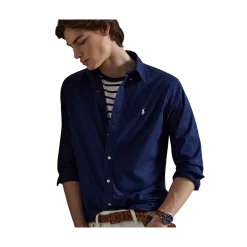 Online Polo Ralph Lauren Woven port hirt - Newport Navy