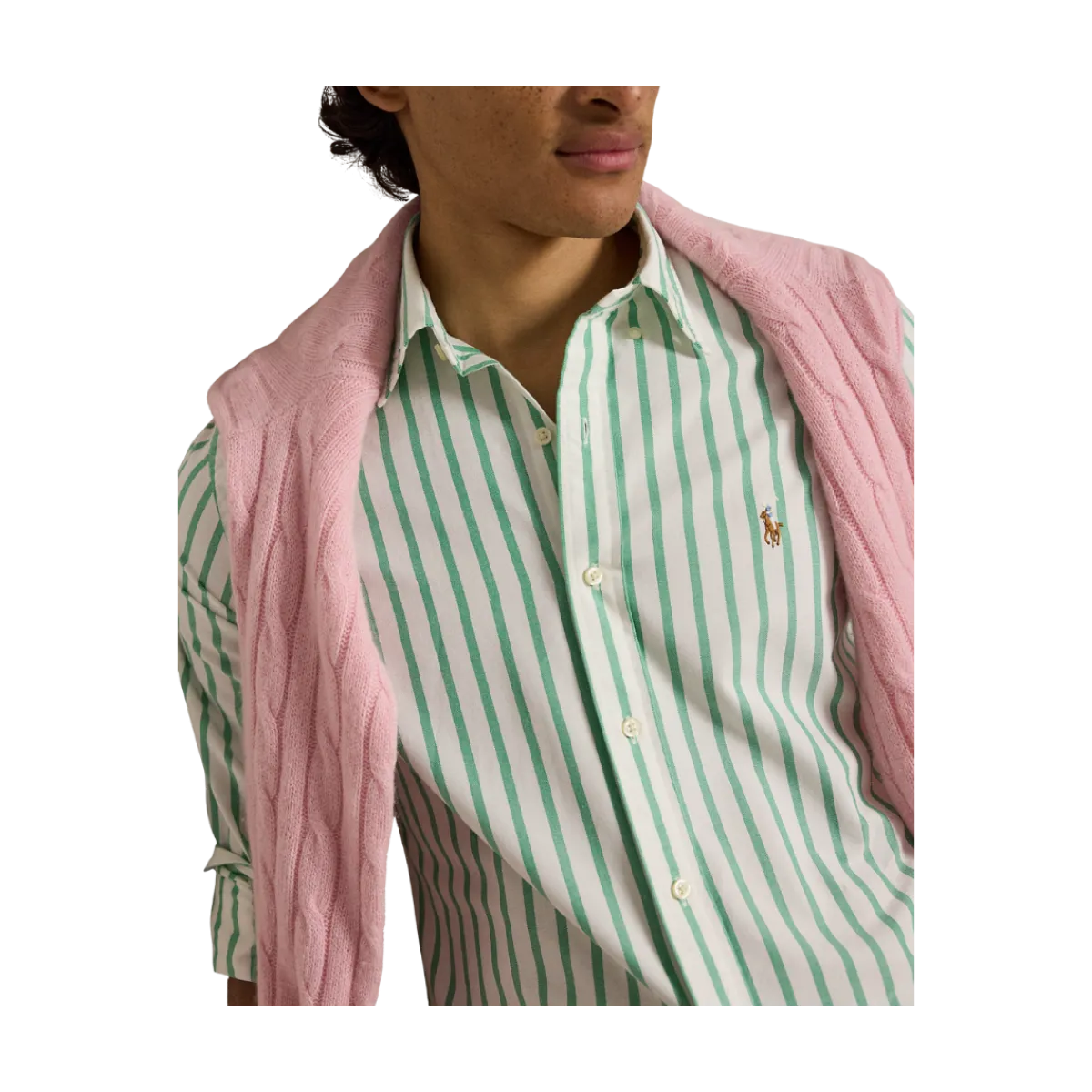 Hot Polo Ralph Lauren Woven port hirt - 002 uer Eerad White