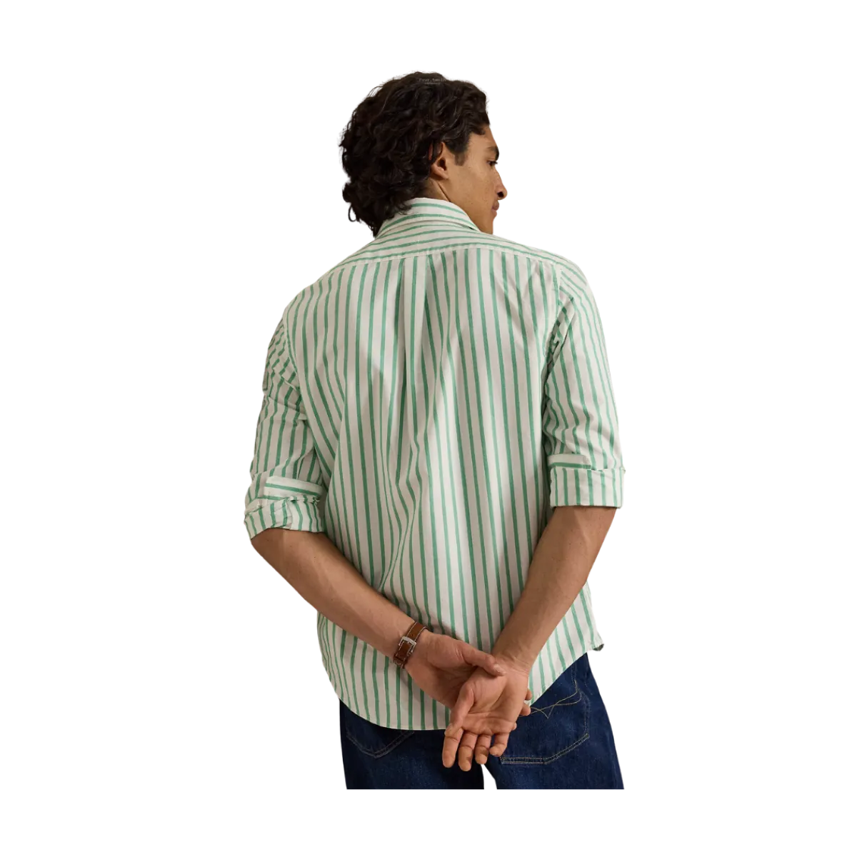 Hot Polo Ralph Lauren Woven port hirt - 002 uer Eerad White