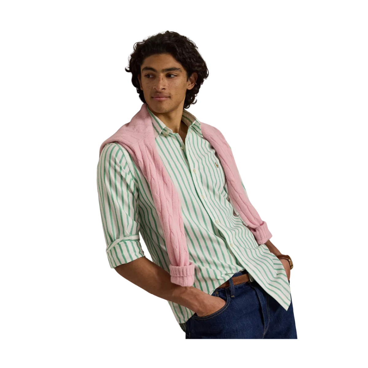 Hot Polo Ralph Lauren Woven port hirt - 002 uer Eerad White