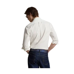 New Polo Ralph Lauren Woven port hirt - White
