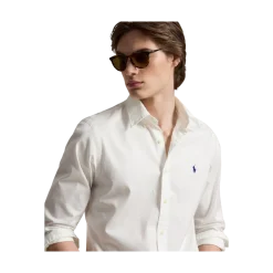 New Polo Ralph Lauren Woven port hirt - White