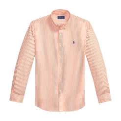 Sale Polo Ralph Lauren Woven port hirt - White Kona Orange