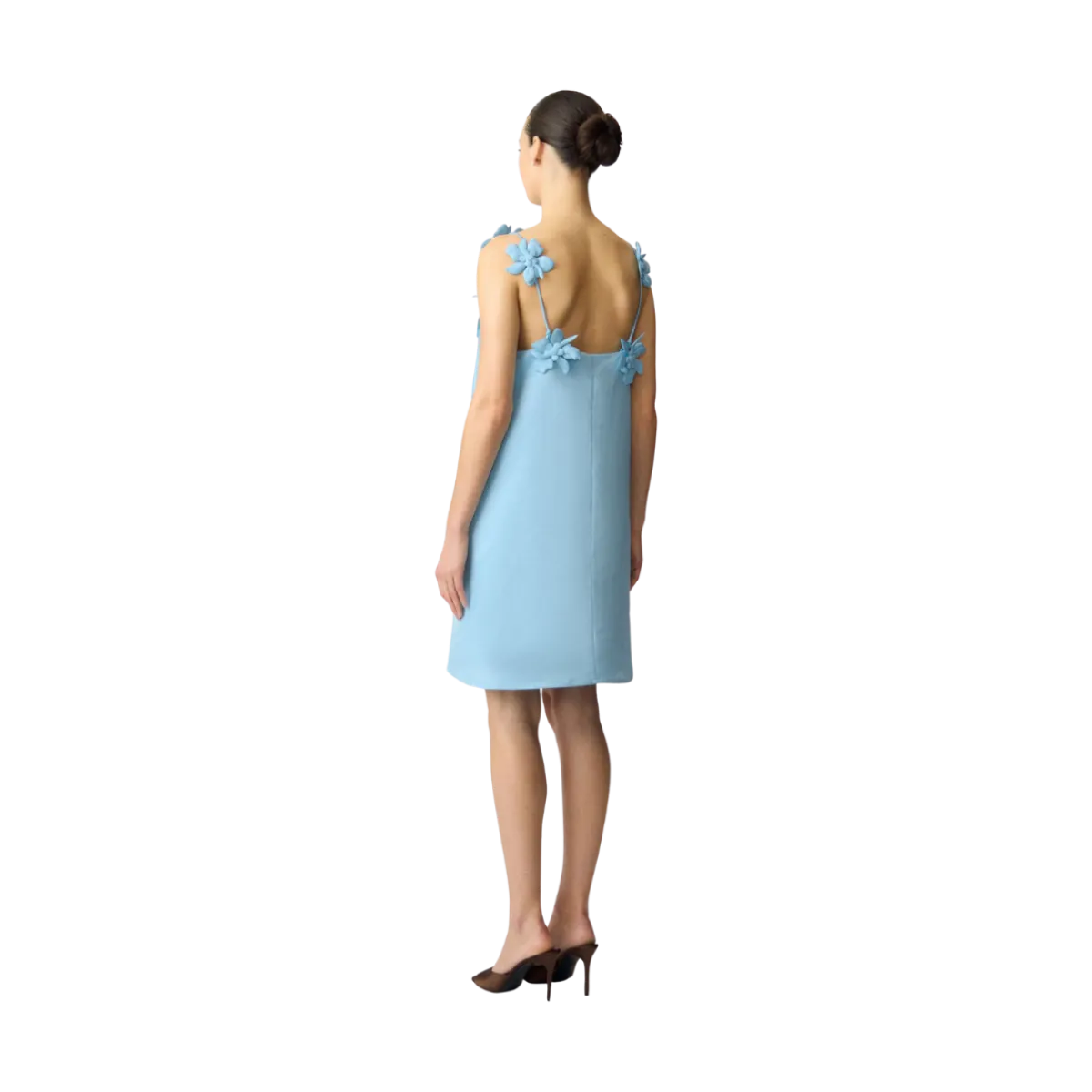 Discount YAS Douce Strap Midi Dress - Skyway