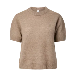 Hot YAS Johi Puover - Taupe Gray