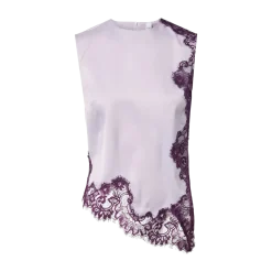 New YAS Pella Lace Top - Orchid Petal