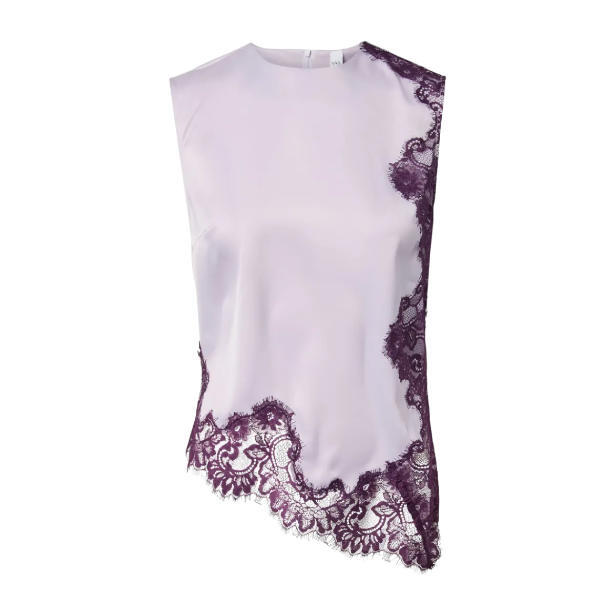 New YAS Pella Lace Top - Orchid Petal