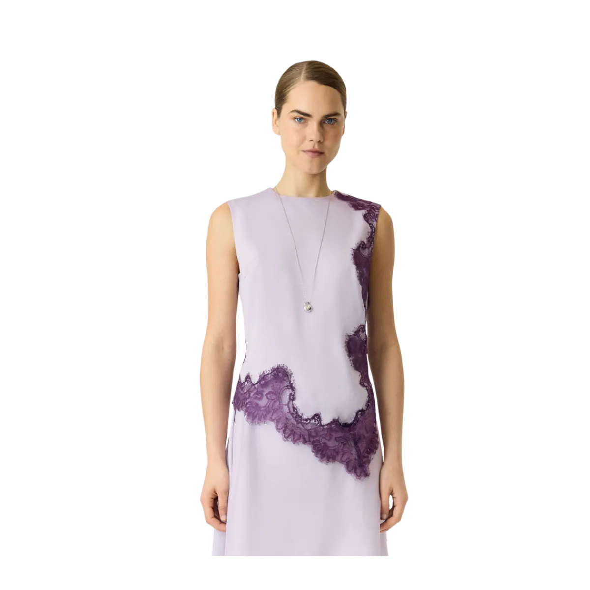 New YAS Pella Lace Top - Orchid Petal