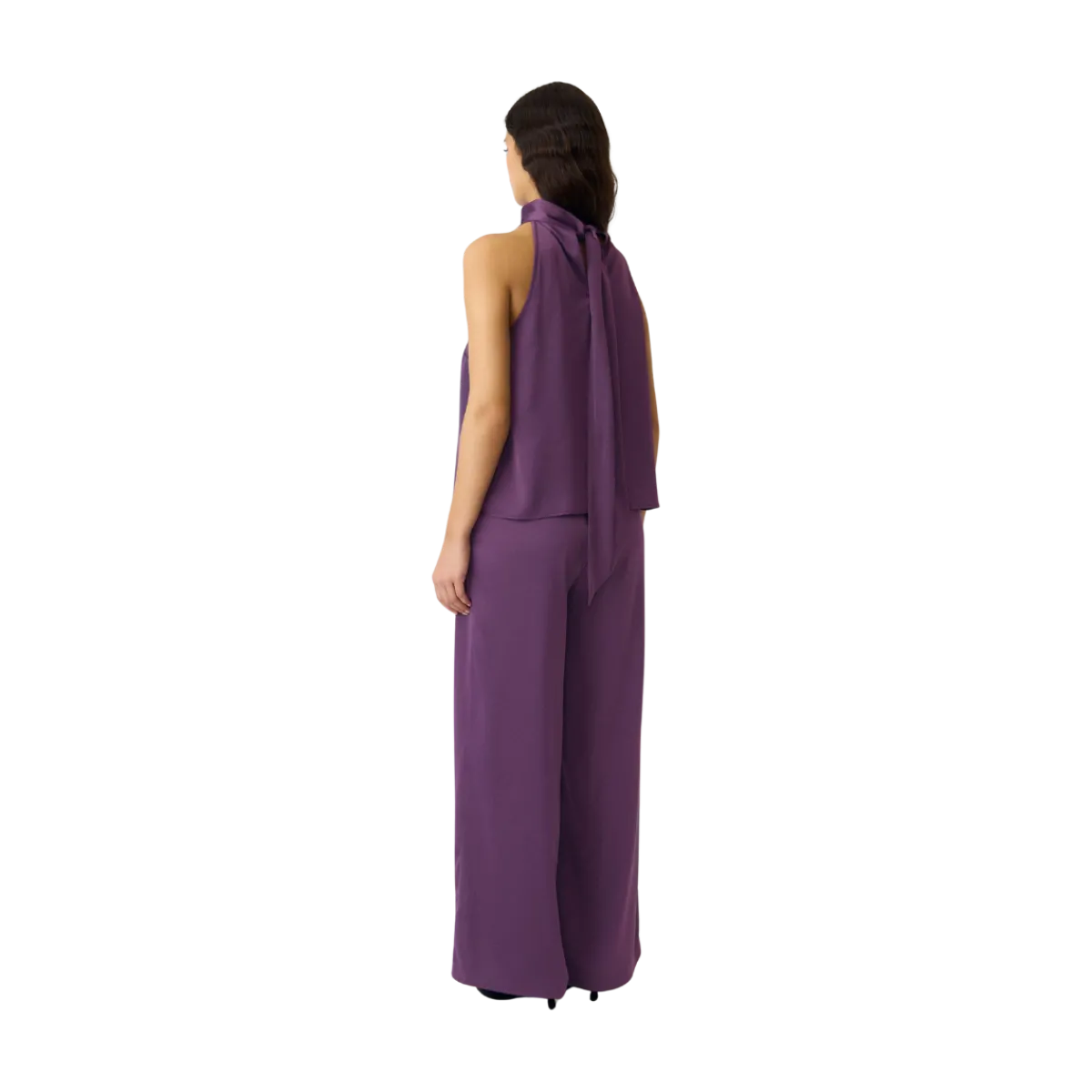 Online YAS Pella Scarf Top - Wineberry