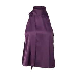 Online YAS Pella Scarf Top - Wineberry