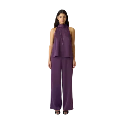 Online YAS Pella Scarf Top - Wineberry