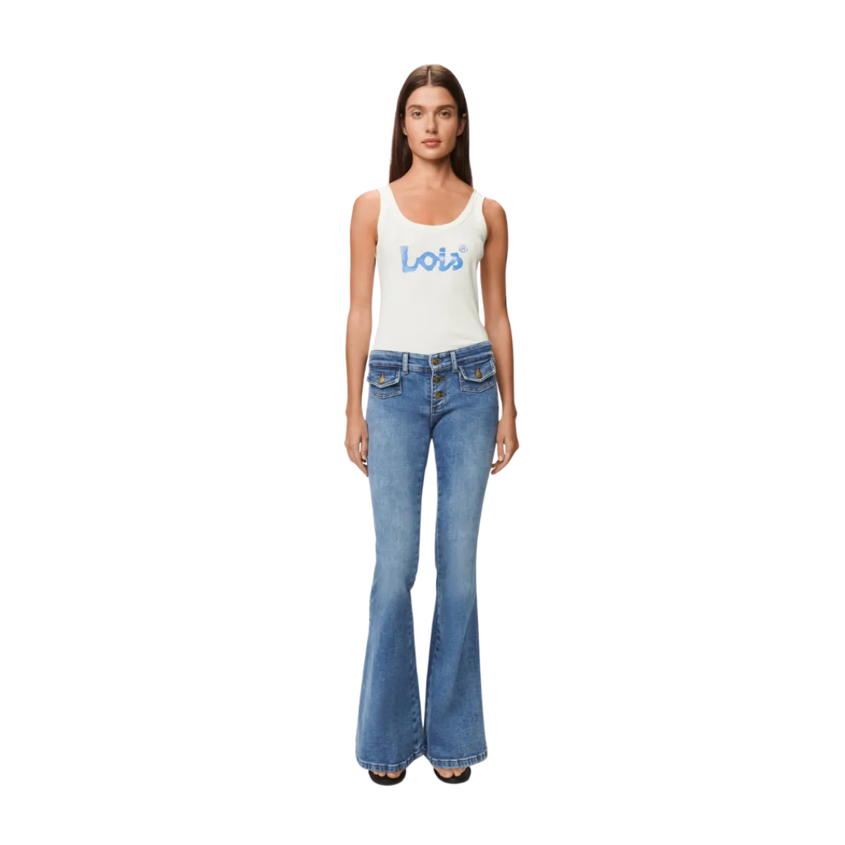 Sale LOIS JEANS Yoko 22 - Stone