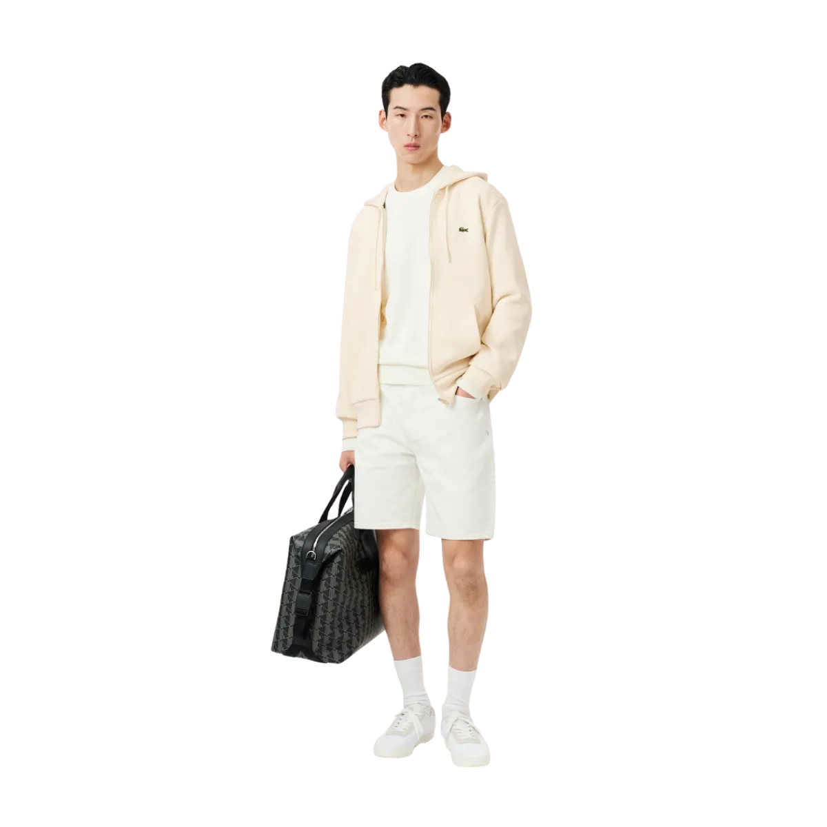Discount Lacoste Zip-Through Hooded Sweatshirt - apand